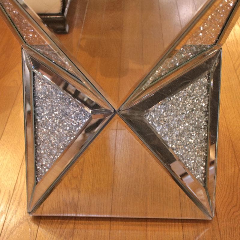 ジュエル サイドローテーブル ミラー家具 コンソール 230-880