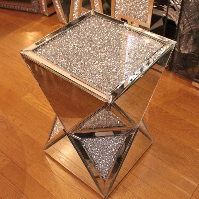 ジュエル サイドローテーブル ミラー家具 コンソール 230-880