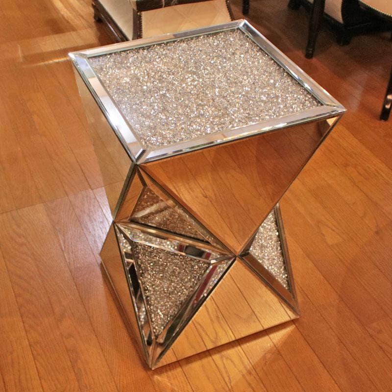 ジュエル サイドローテーブル ミラー家具 コンソール 230-880