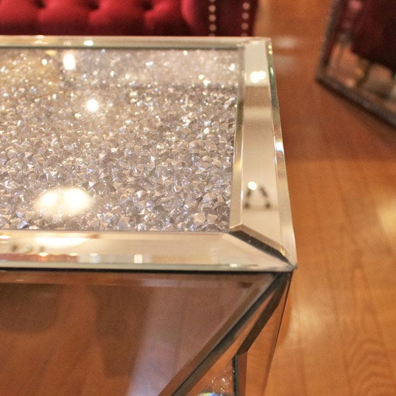 ジュエル サイドローテーブル ミラー家具 コンソール 230-880