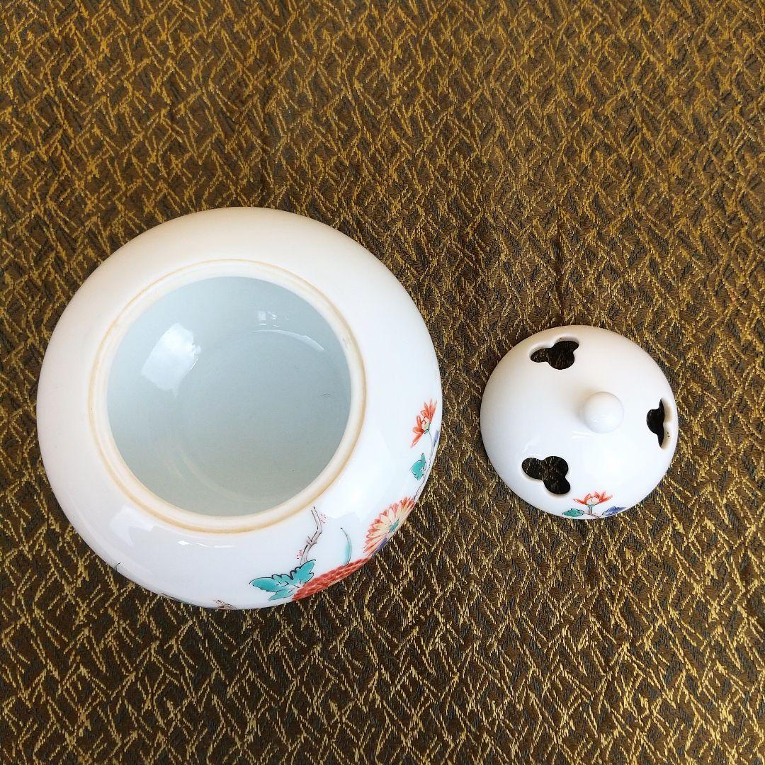 お値下げしました！】13代 酒井田柿右衛門 花鳥文 香炉 - メルカリ