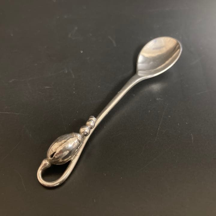 ジョージ・ジェンセン ブロッサム コーヒー モカ デミタス スプーン シルバー