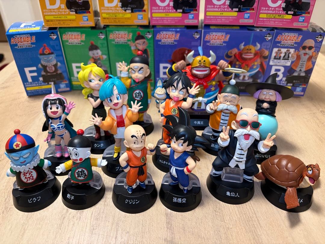 ドラゴンボール 一番くじアッセンブルコレクション フィギュア 14体セット