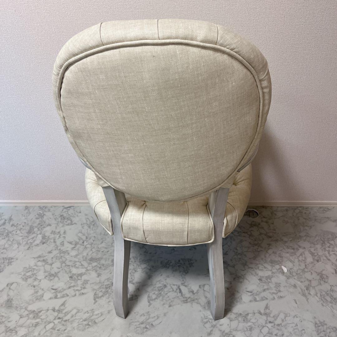 【シャビーシック】マルチチェア jewel（ジュエル）アッシュホワイト