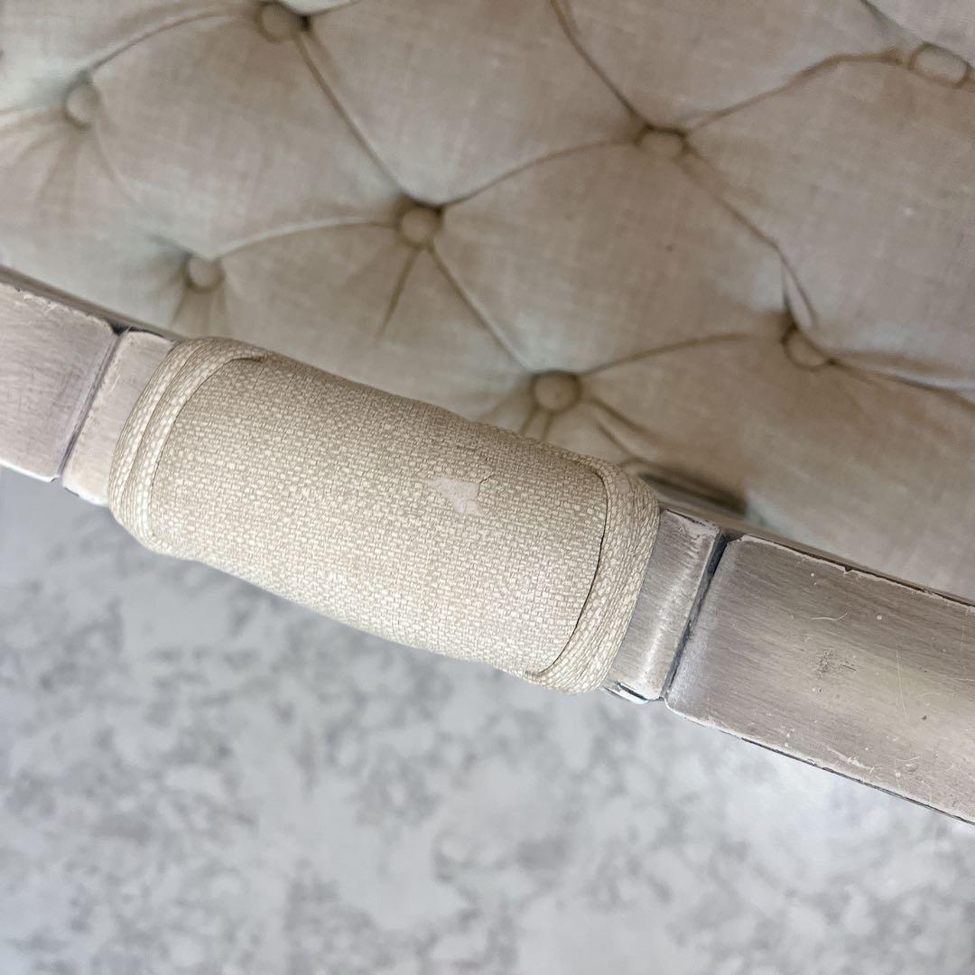 【シャビーシック】マルチチェア jewel（ジュエル）アッシュホワイト