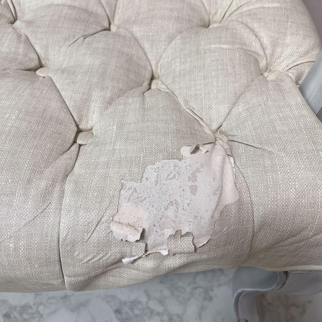 【シャビーシック】マルチチェア jewel（ジュエル）アッシュホワイト