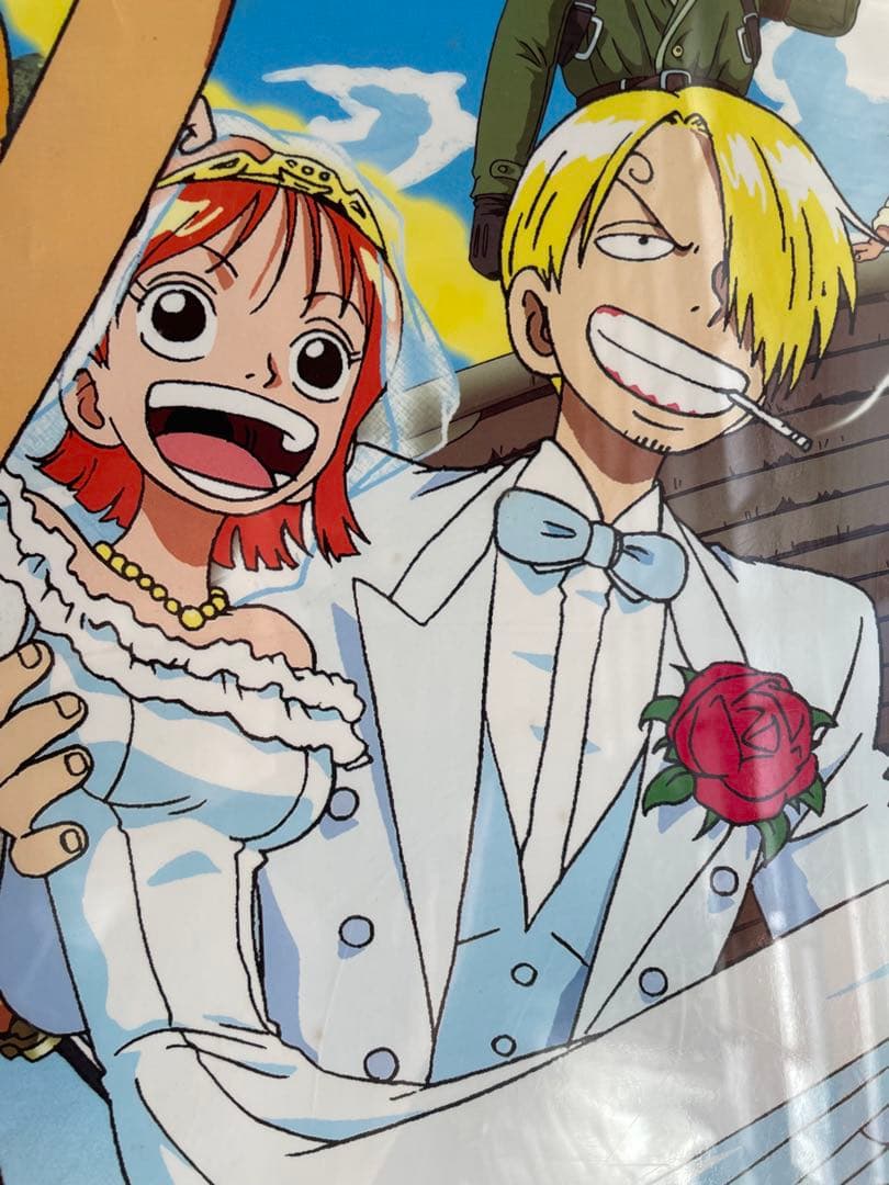 超希少】ONE PIECE ねじまき島の冒険 ポスター 映画 看板【超特大