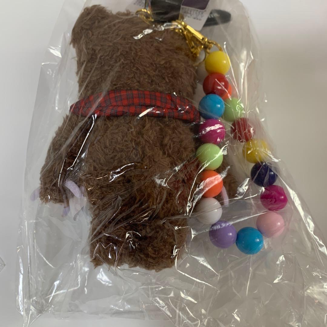 ハミクマ　ストラップ付きマスコットキーチェーン　新品未使用