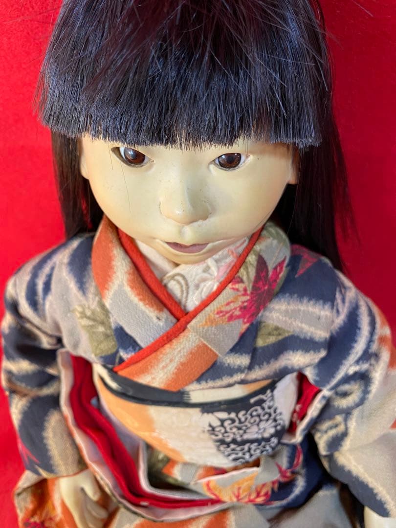 市松人形ハンドメイド６０㎝肩幅２２㎝