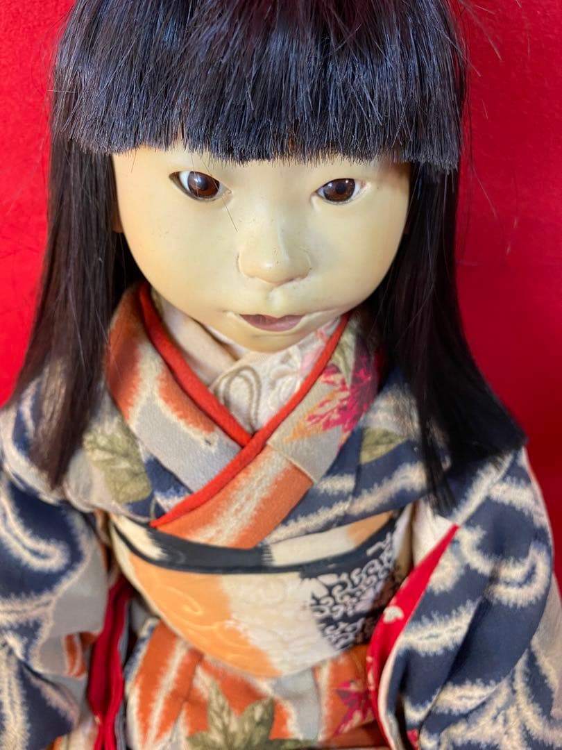 市松人形ハンドメイド６０㎝肩幅２２㎝