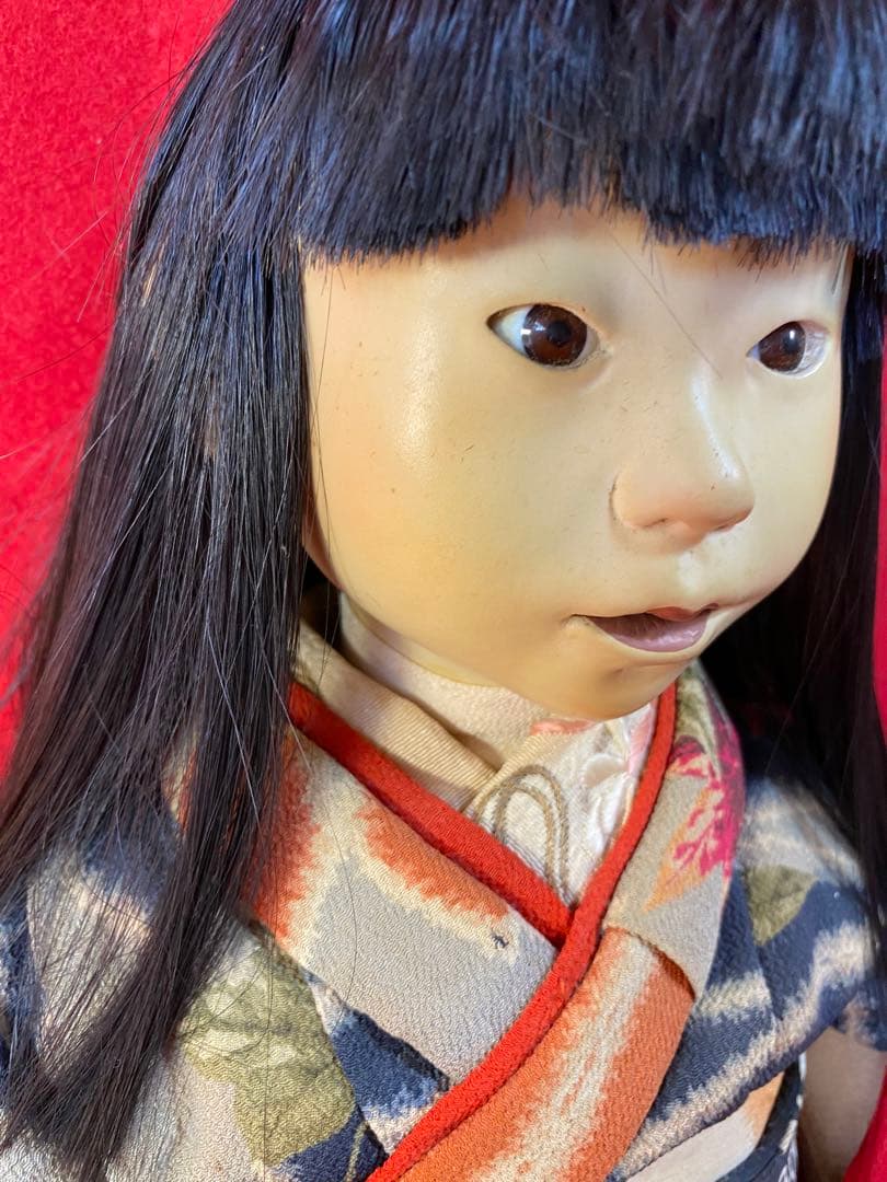 市松人形ハンドメイド６０㎝肩幅２２㎝