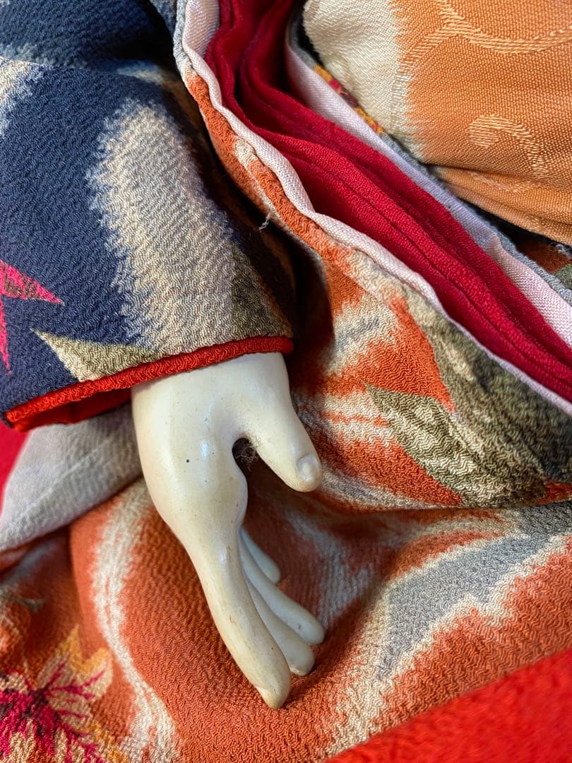 市松人形ハンドメイド６０㎝肩幅２２㎝