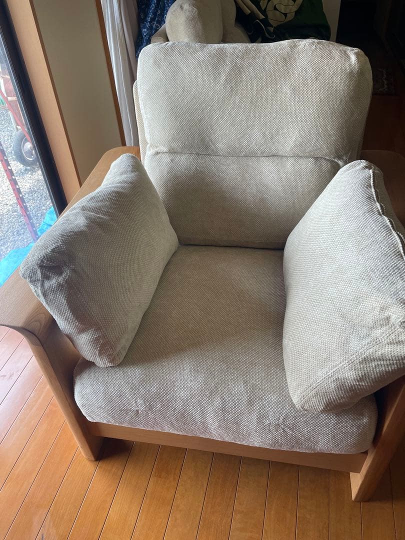 karimoku カリモク 1人掛け　シングル　ソファ【美品】カリモク家具