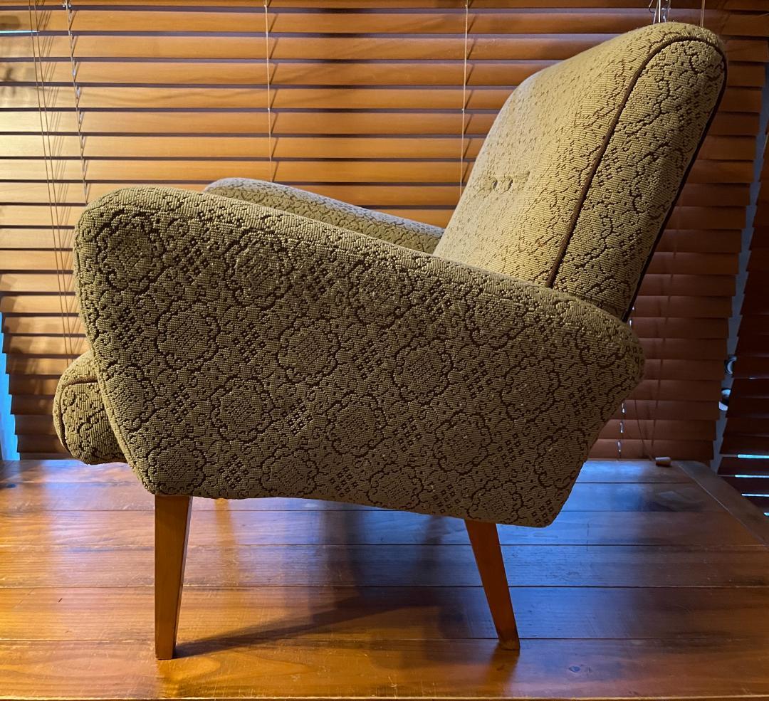 レア希少 60's EURO vintageミッドセンチュリー シングルソファ