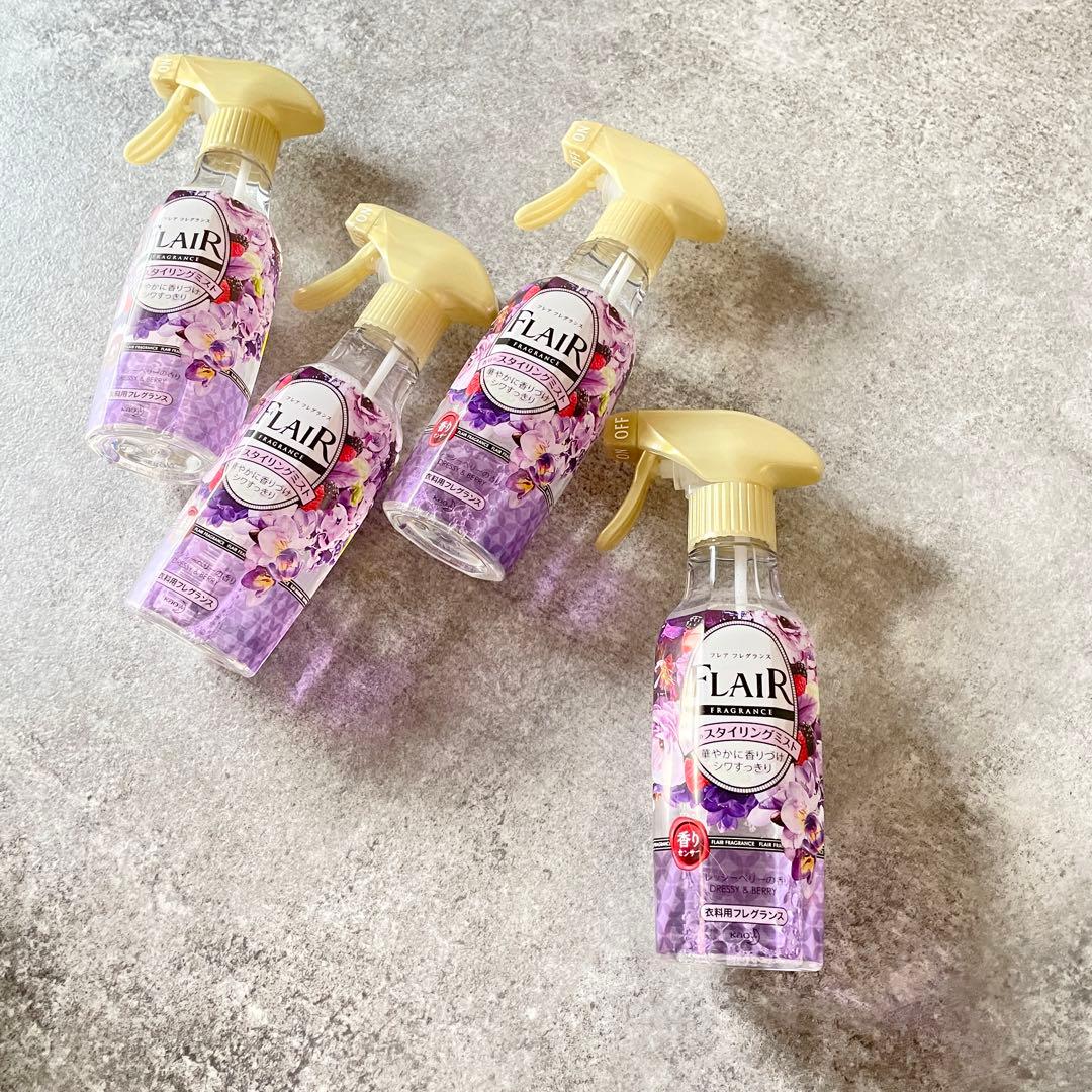 新品 4本 フレアフレグランスミスト ドレッシー&ベリーの香り270ml
