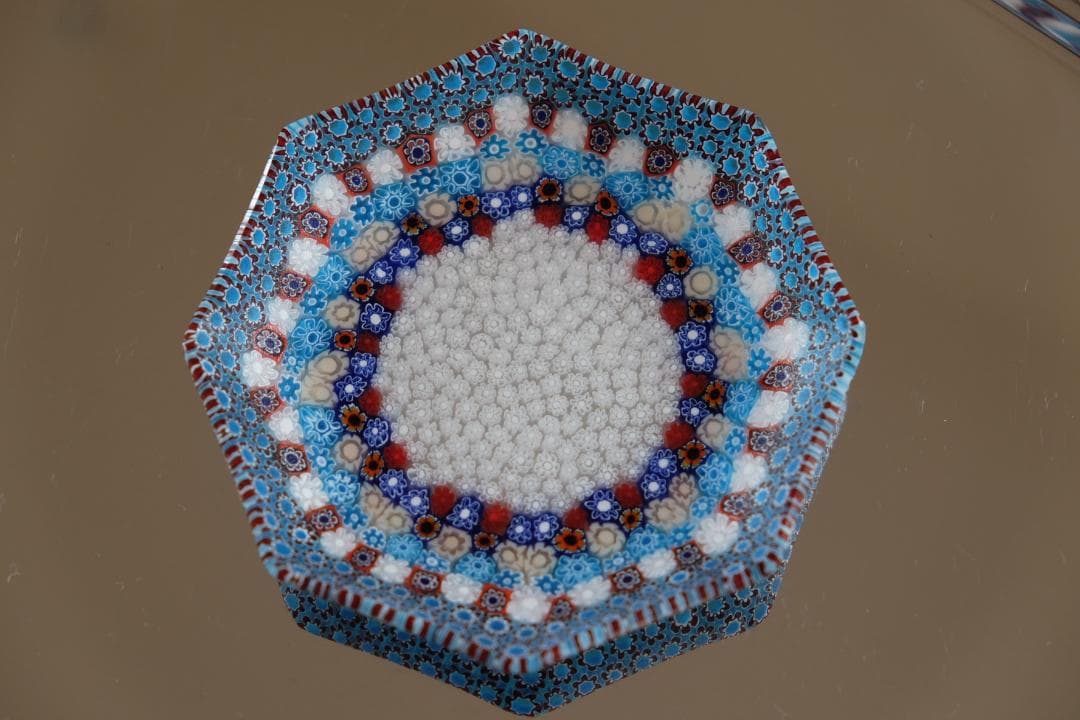 ムリーニ プレート ミルフィオリ ガラス 皿 ワイングラス 江波冨士子 田子美紀