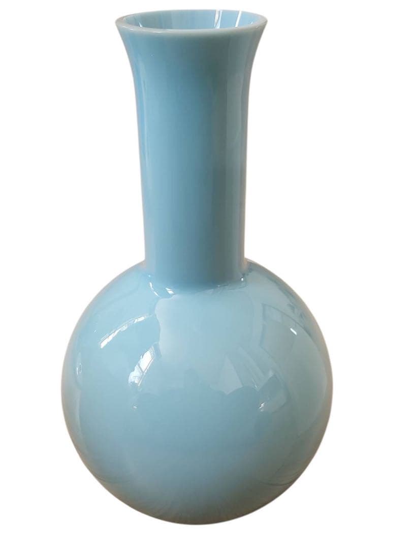 ☆レア品☆ササキクリスタル（Sasaki Crystal）ライトブルー昭和レトロ