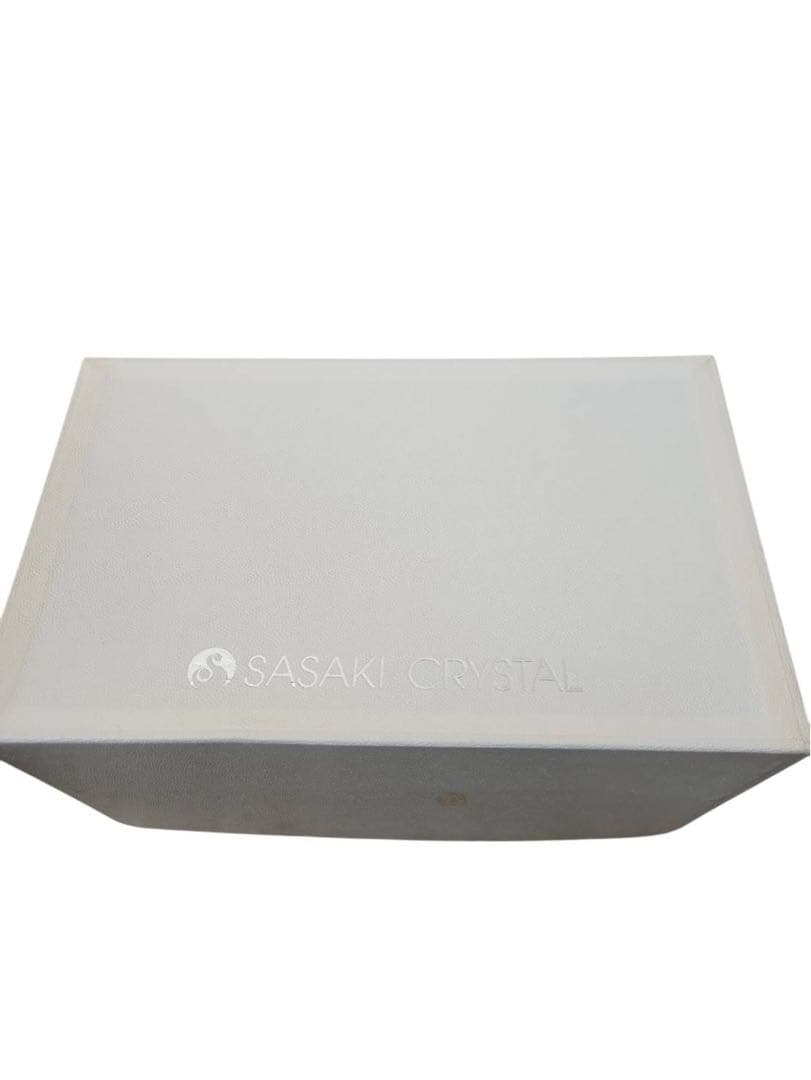 ☆レア品☆ササキクリスタル（Sasaki Crystal）ライトブルー昭和レトロ