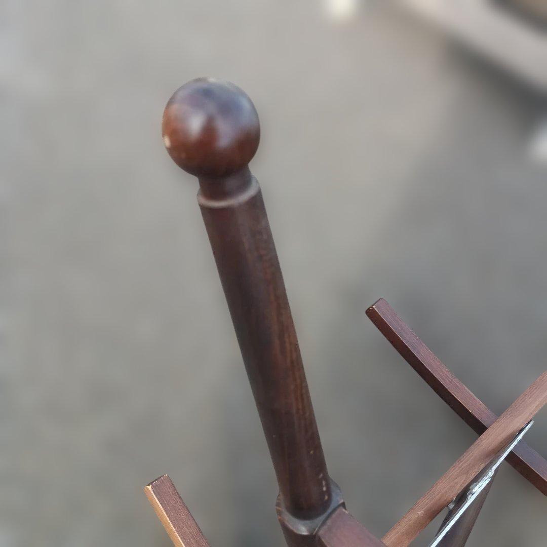 1*2様 5180）飛騨家具のロッキングチェア　折り畳み式　２脚　難有品