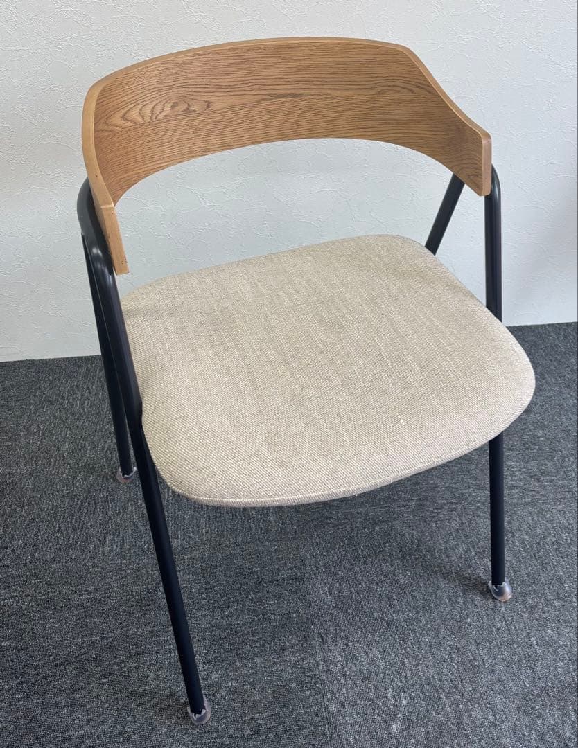 unico ELEMT(エレムト)　チェア アイアン ナチュラル