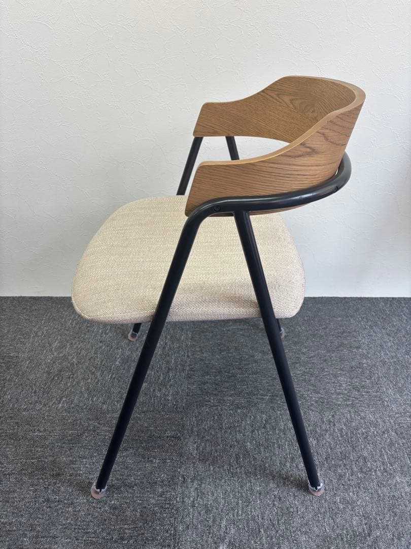 unico ELEMT(エレムト)　チェア アイアン ナチュラル