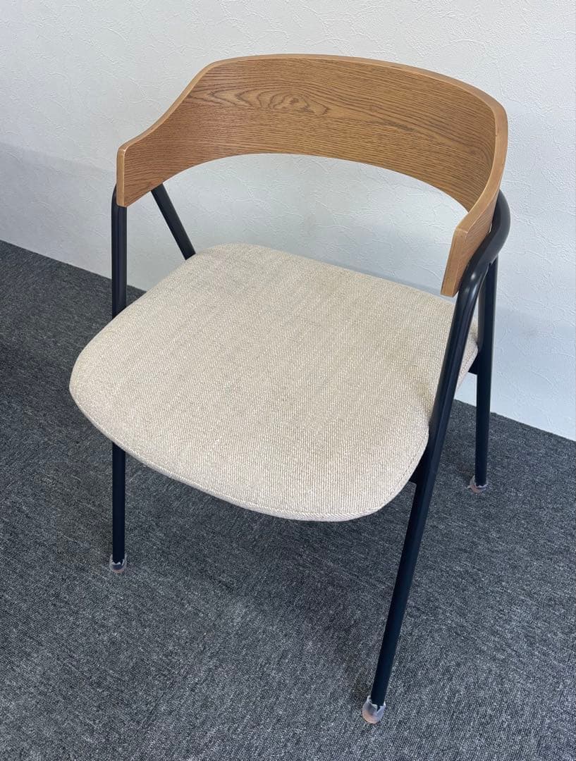 unico ELEMT(エレムト)　チェア アイアン ナチュラル