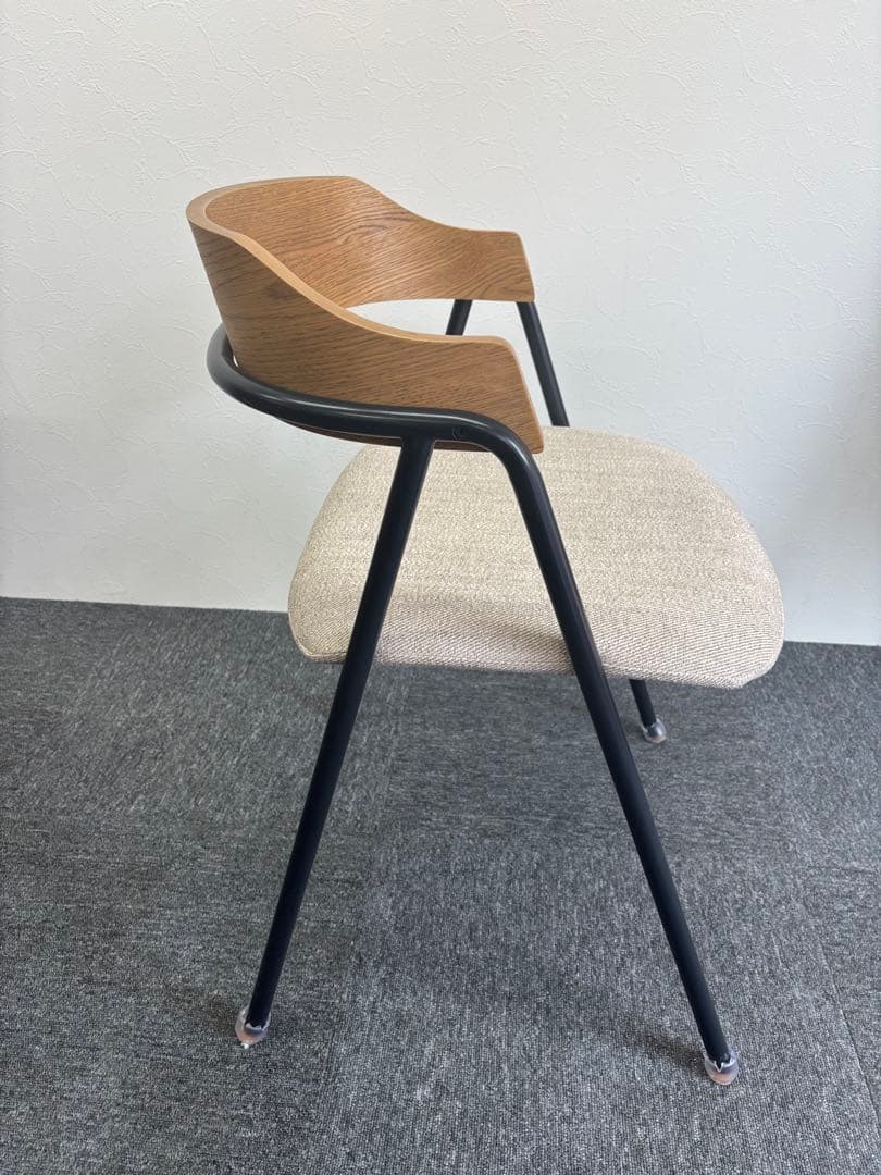 unico ELEMT(エレムト)　チェア アイアン ナチュラル