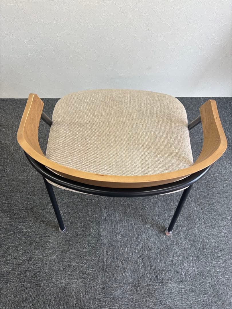 unico ELEMT(エレムト)　チェア アイアン ナチュラル