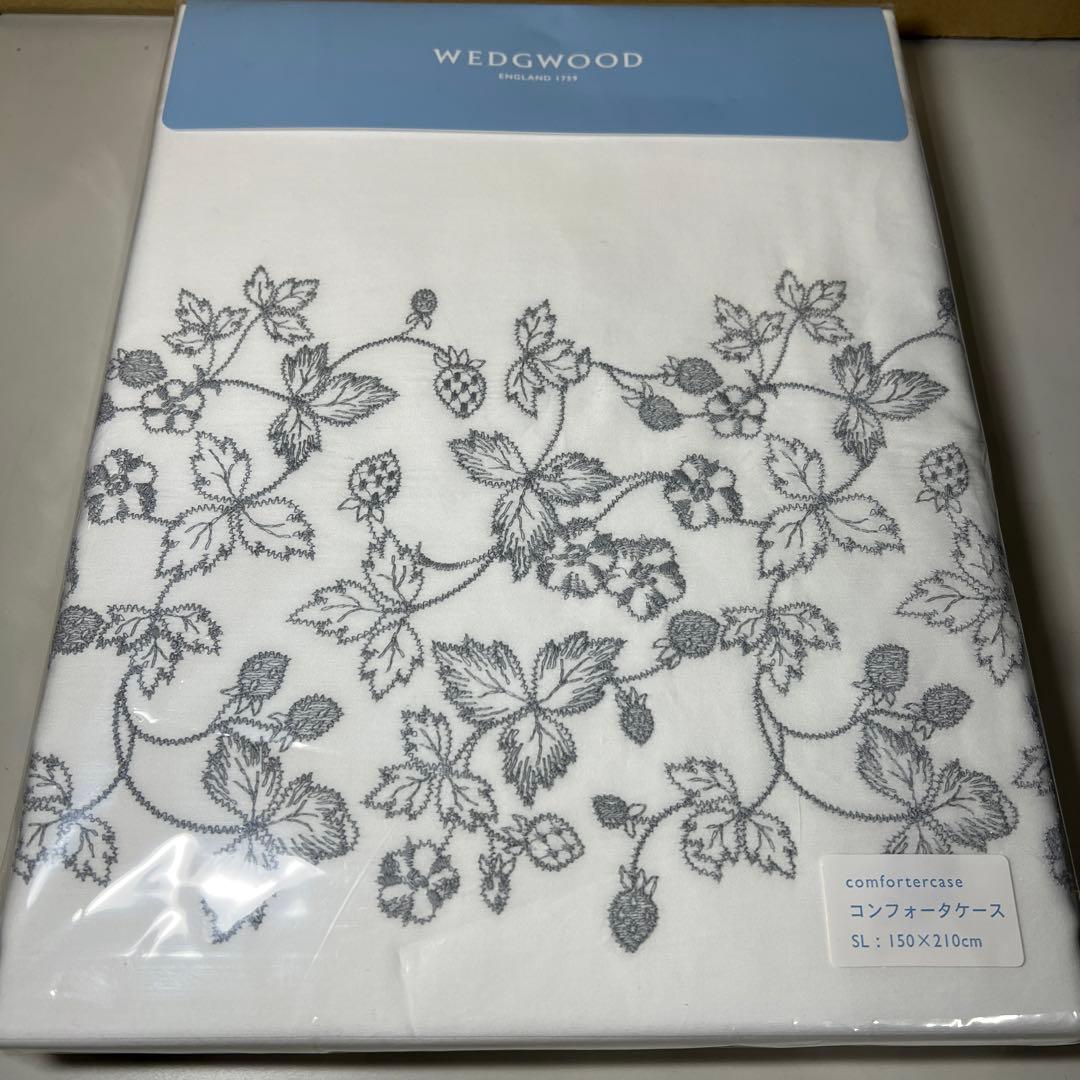 G753 新品　西川 掛け布団カバー シングル 洗える 綿100％