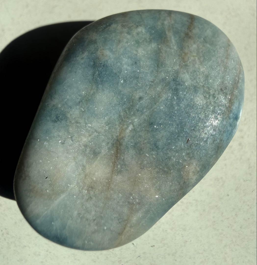 糸魚川翡翠 コン沢 青翡翠 タンブル 濃青 23.7g - メルカリ