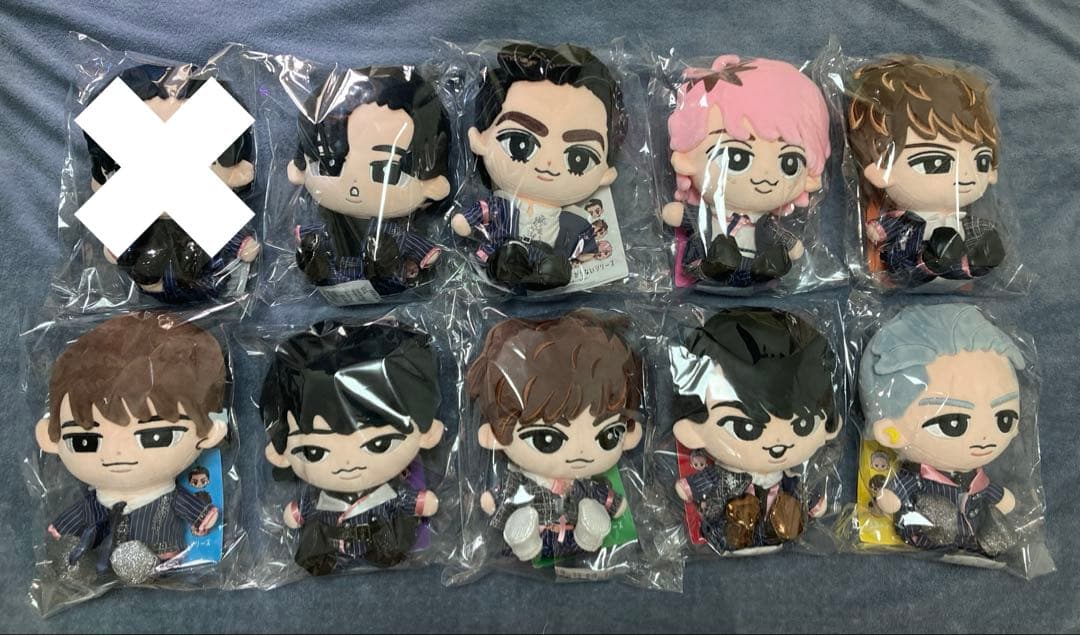 Snow Man すのチル ぶら下がらないシリーズ BIGぬいぐるみ 9人 全員