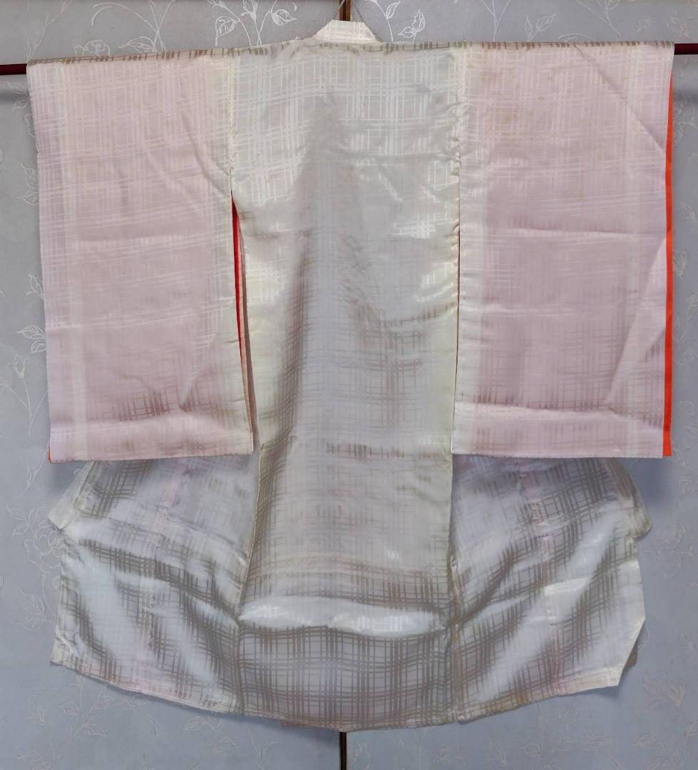 RK407 アンティーク子供着物長襦袢付き98着丈センチ裄丈45センチ3歳前後用