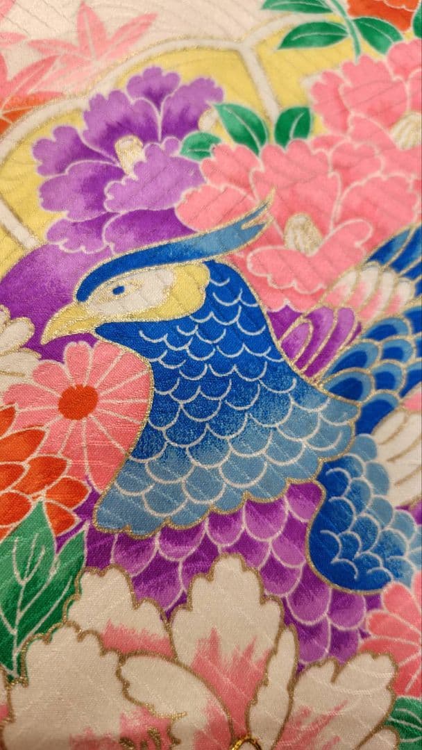 RK407 アンティーク子供着物長襦袢付き98着丈センチ裄丈45センチ3歳前後用