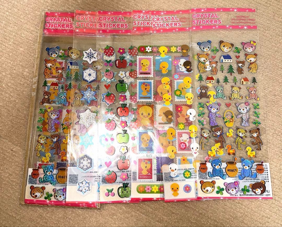 ぷくぷく ボンボンぷにぷに ドロップシール 96シート まとめ売り