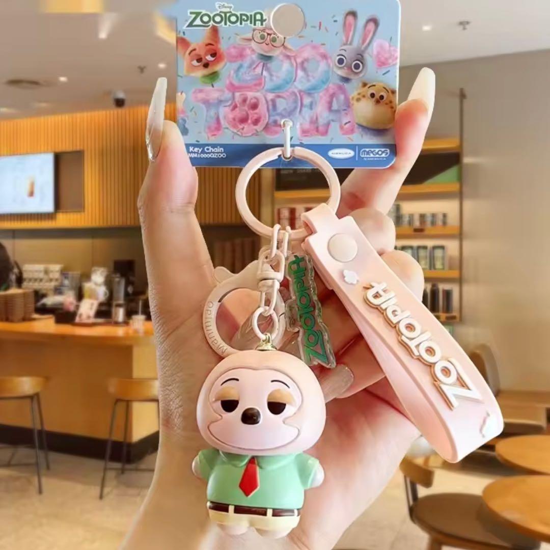 大人気❣️Disney ズートピア キーホルダー 4点セット ストラップ