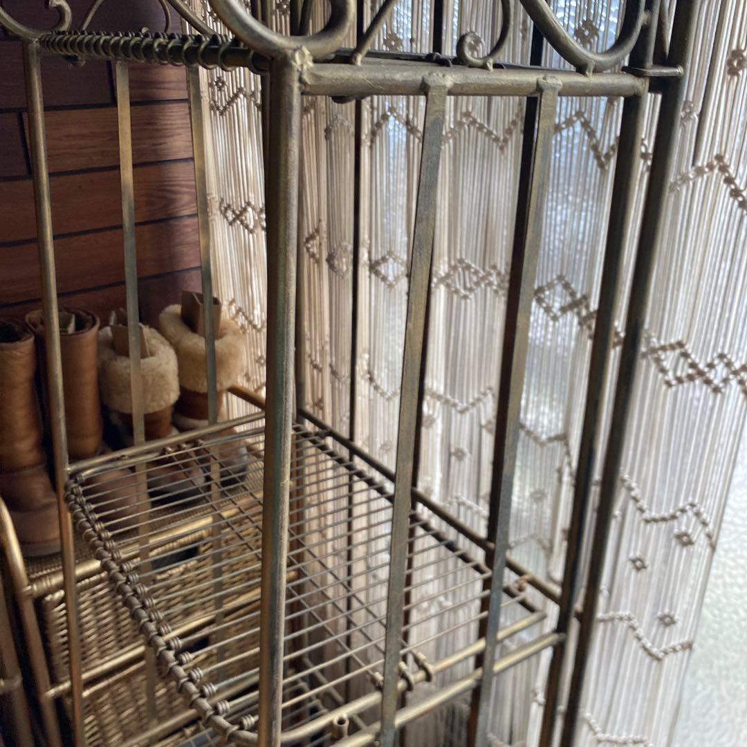 ゴールドメタルラック4段　お値下げしました♪