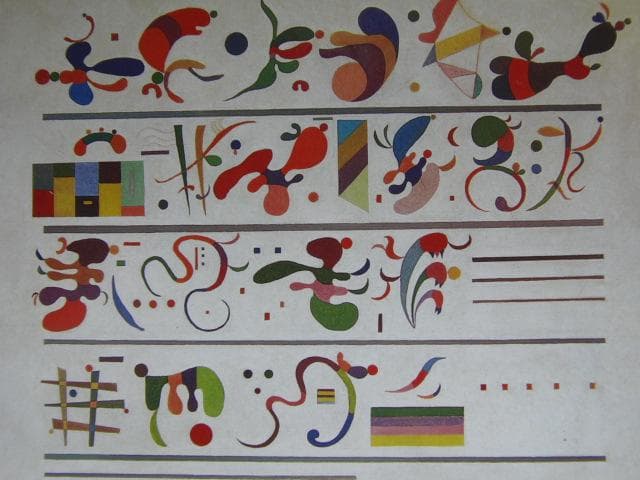 カンディンスキー、連続、希少な画集より、状態良好、新品高級額・額装