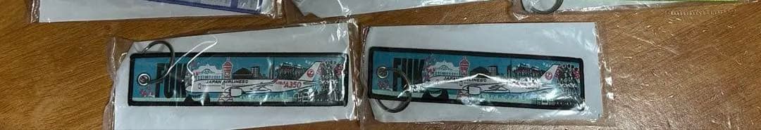 JAL フライトタグ キーホルダー　模型 まとめ売り