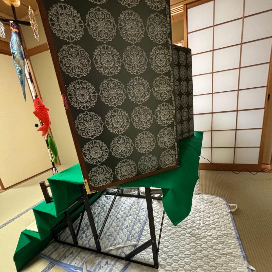 五月人形／三段飾り／こどもの日／豪華／美品／吉徳大光