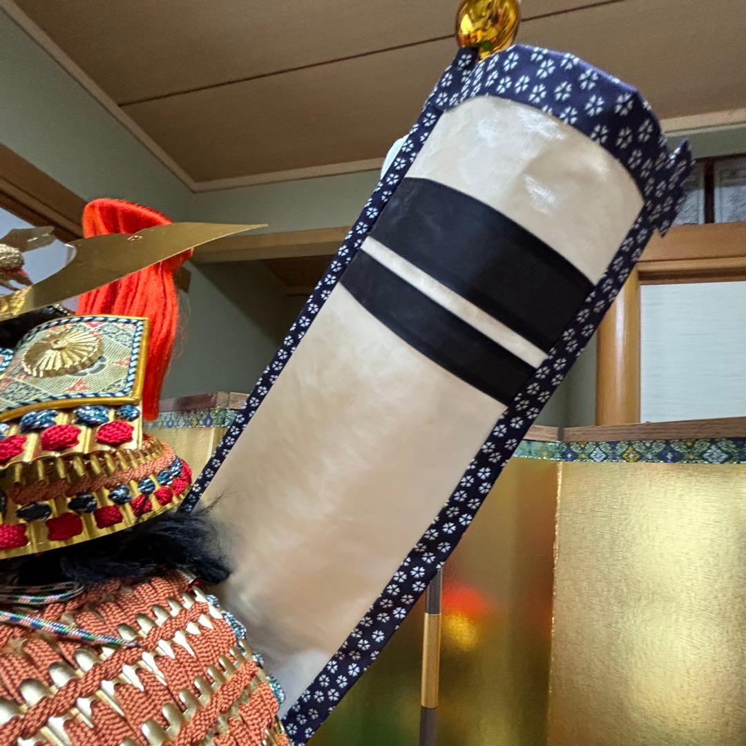 五月人形／三段飾り／こどもの日／豪華／美品／吉徳大光