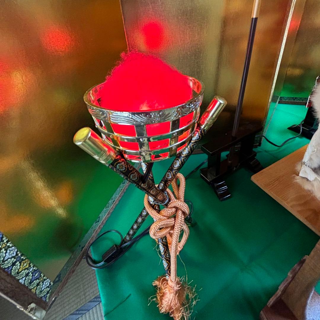 五月人形／三段飾り／こどもの日／豪華／美品／吉徳大光