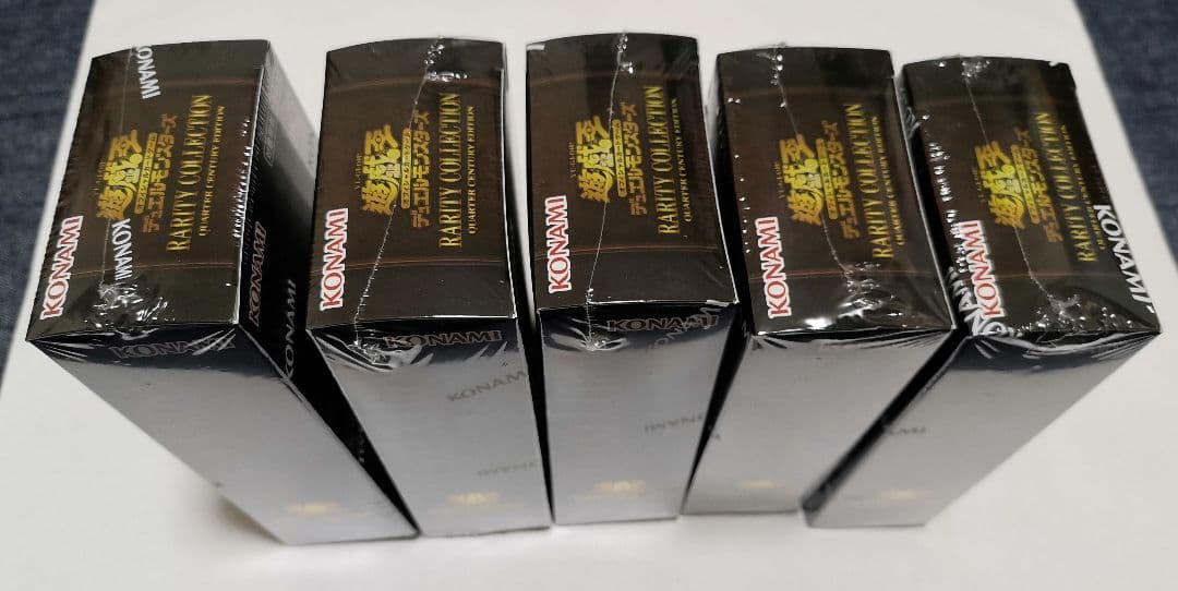 シュリンク付き】遊戯王 RARITY COLLECTION 5BOXセット