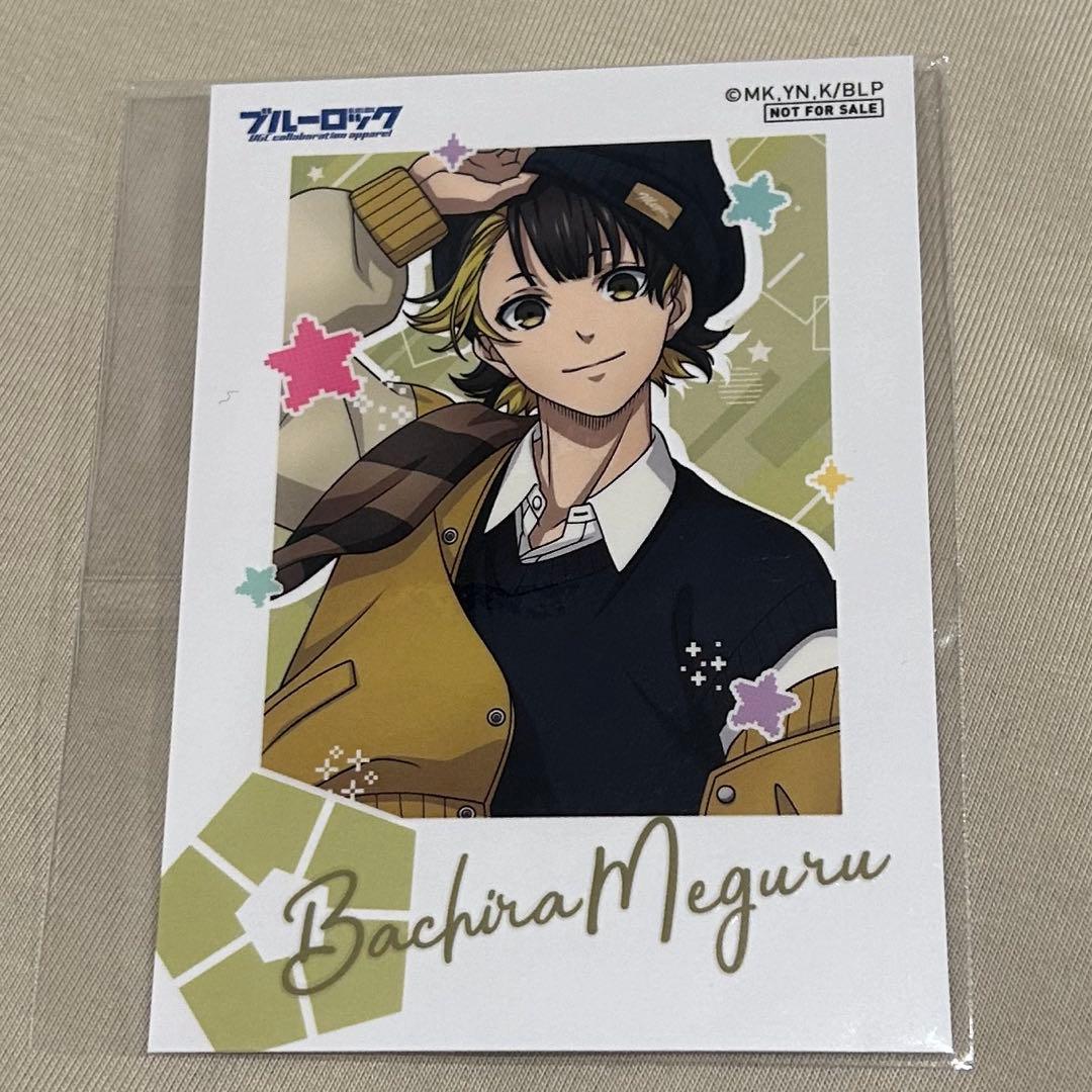ブルーロック アパレル コラボ UGC 購入特典 チェキ風フォトカード 蜂