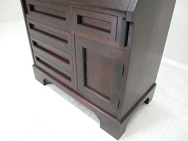 極美品　希少モデル　北海道民芸家具　ヴィンテージ　高山式ライティングビューロー