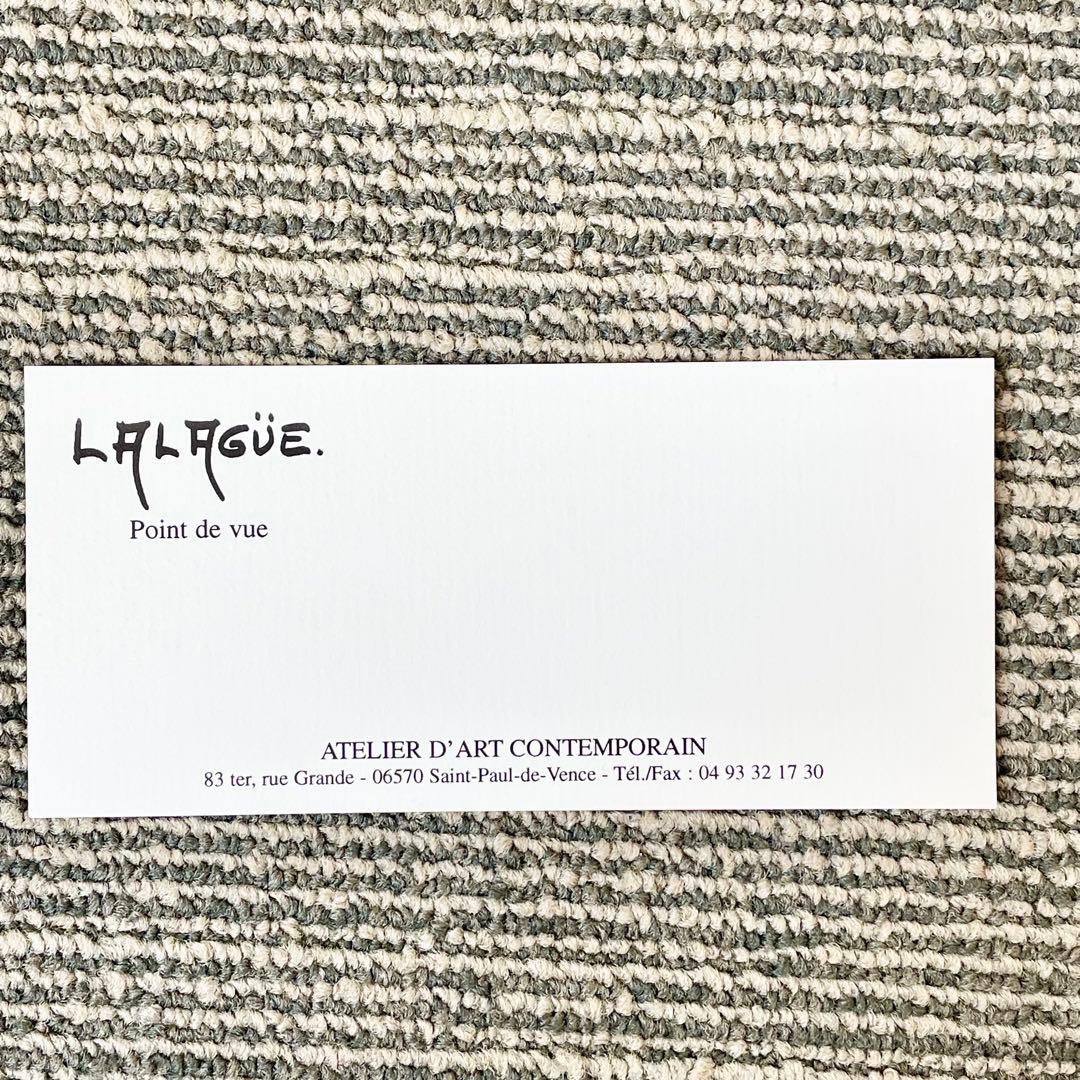 絵画 アート作品 LALAGUE 青と金　抽象画