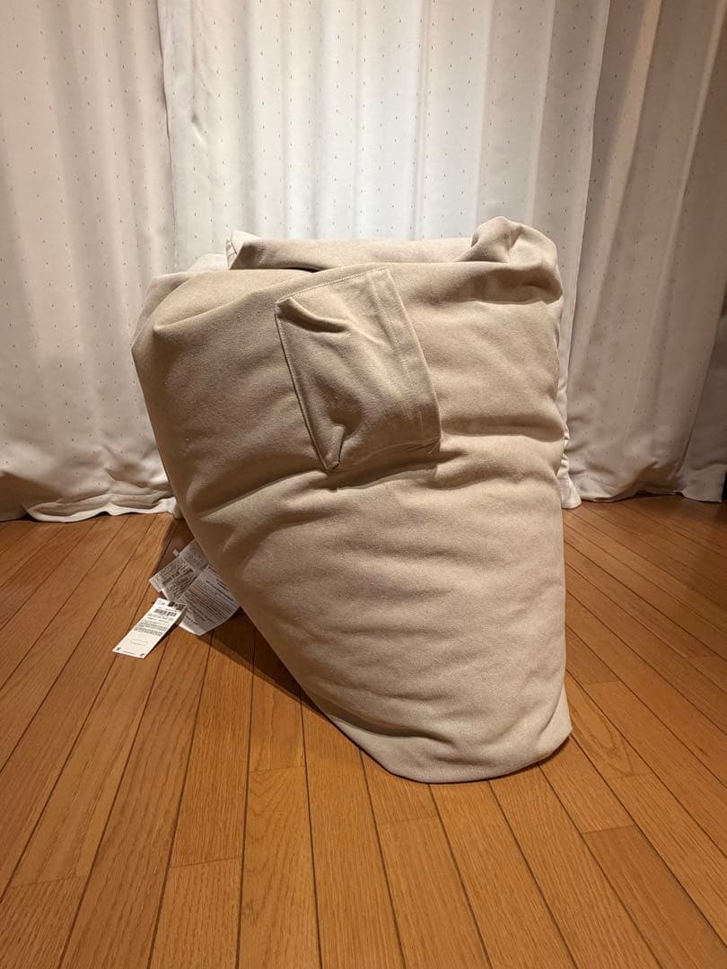 ZARA  コットンパフチェア　ビーズクッション　美品（ダグ付き）