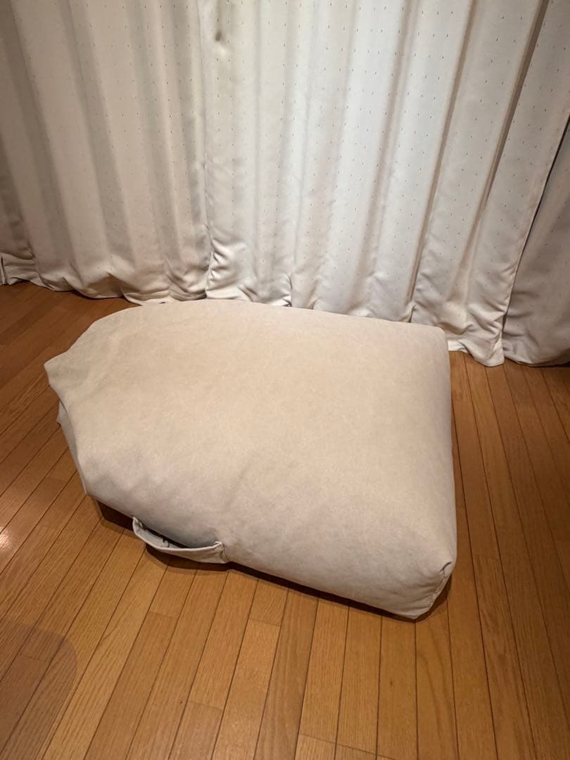 ZARA  コットンパフチェア　ビーズクッション　美品（ダグ付き）