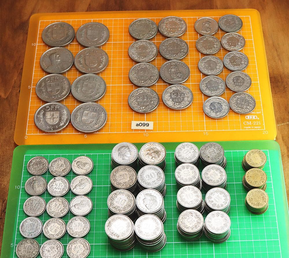 a099 スイス コイン 硬貨 貨幣 99スイスフラン コレクション - メルカリ
