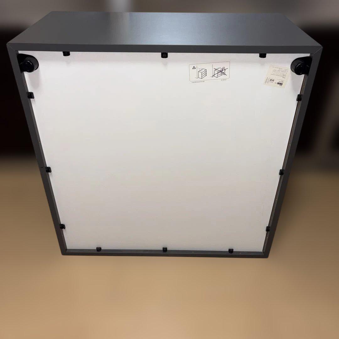 IKEA EKET エーケト 収納棚 ダークグレー