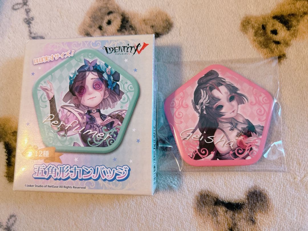 IdentityV 第五人格 あにまる 美智子 芸者 缶バッジ